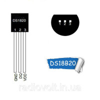 DS18B20 цифровой датчик температуры