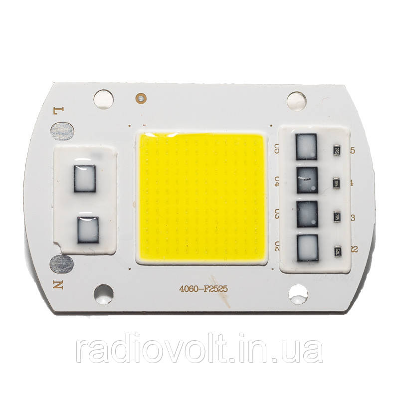 Світлодіод LED 50Вт, 220В, Білий