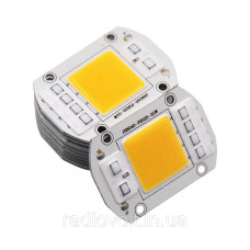 Світлодіод LED 50Вт, 220В, Теплий білий