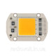 Світлодіод LED 50Вт, 220В, Теплий білий