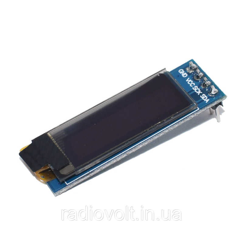 OLED дисплей 0.91 I2C (синій) 128х32