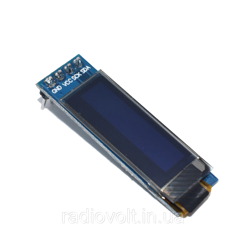 OLED дисплей 0.91 I2C (синій) 128х32