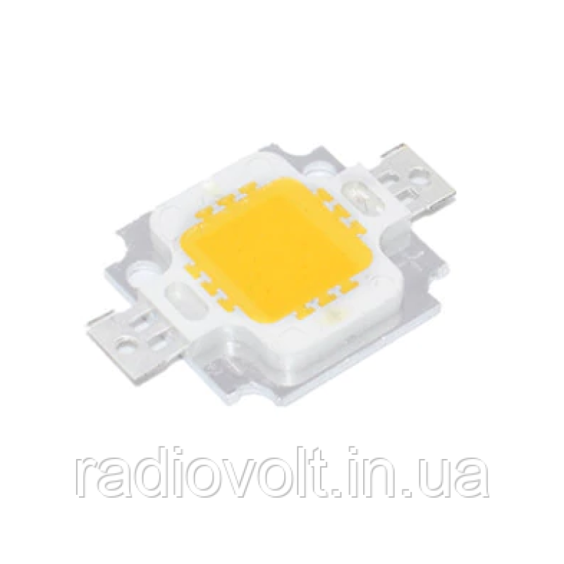 10 Вт LED Світлодіод, Теплий білий