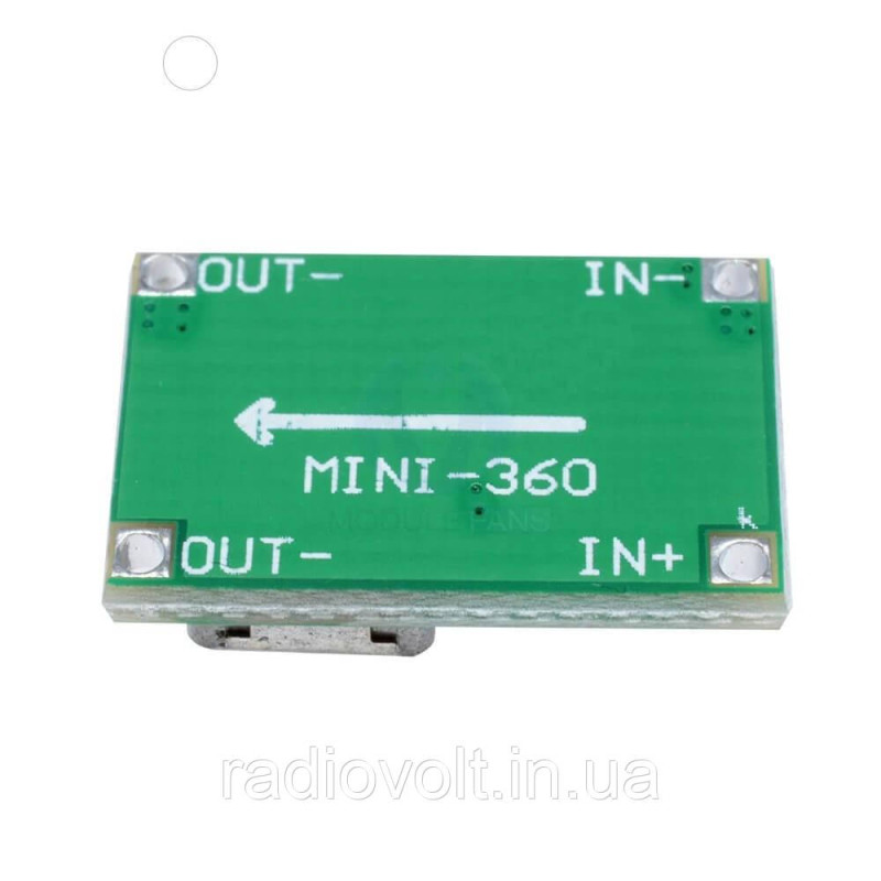 Mini-360 (MP2307DN) Знижувальний перетворювач із регулюванням напруги