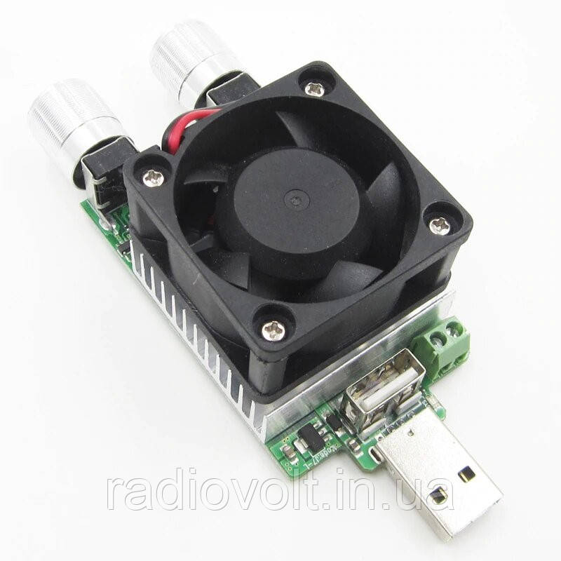 35 Вт USB Електронне навантаження 3-25 В; 0.1-4.5А