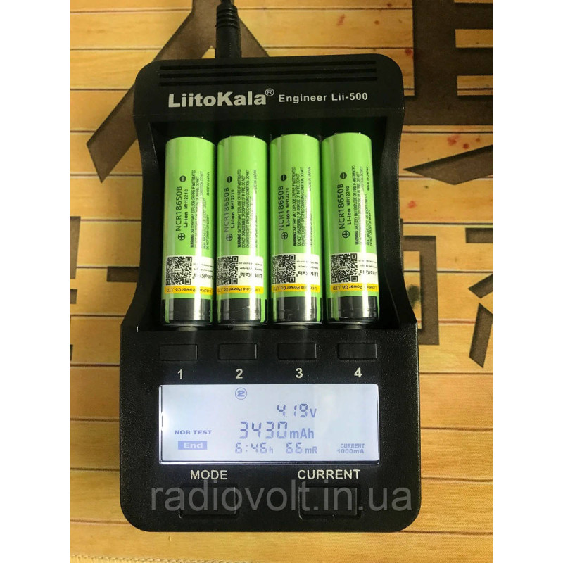Li-ion акумулятор Panasonic NCR18650B 3400mAh
