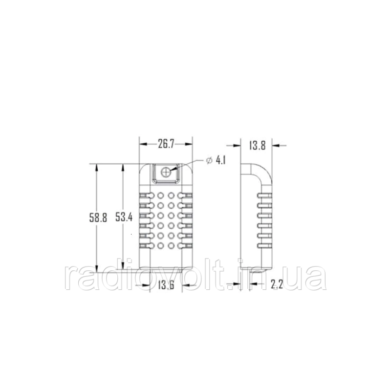 AM2301, Високоточний датчик вологості та температури