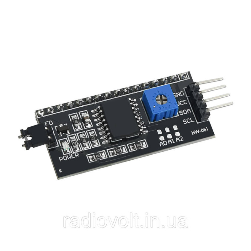 I2C модуль LCD-дисплея 1602, 2004 на PCF8574AT, Arduino