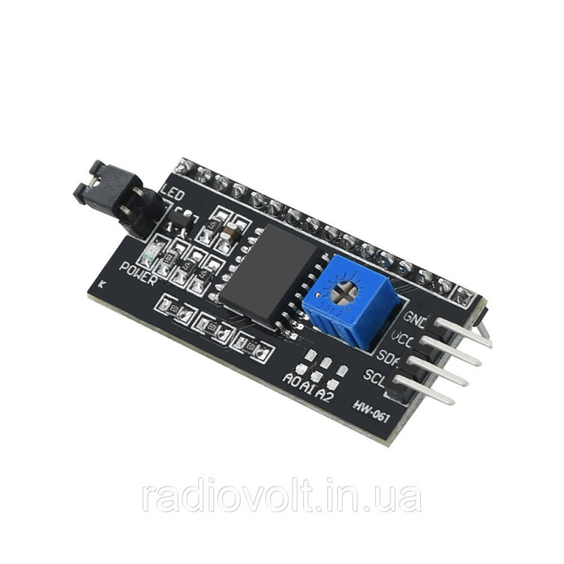 I2C модуль LCD-дисплея 1602, 2004 на PCF8574AT, Arduino