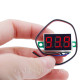 Вольтметр 0-200 В, 0.36 LED, Червоний