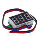 Вольтметр 0-200 В, 0.36 LED, Червоний