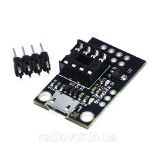 Відладнана плата для ATtiny13A, ATtiny25, ATtiny45, ATtiny85