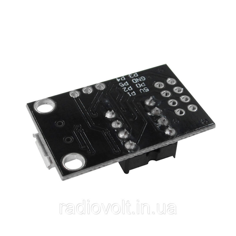 Відладнана плата для ATtiny13A, ATtiny25, ATtiny45, ATtiny85