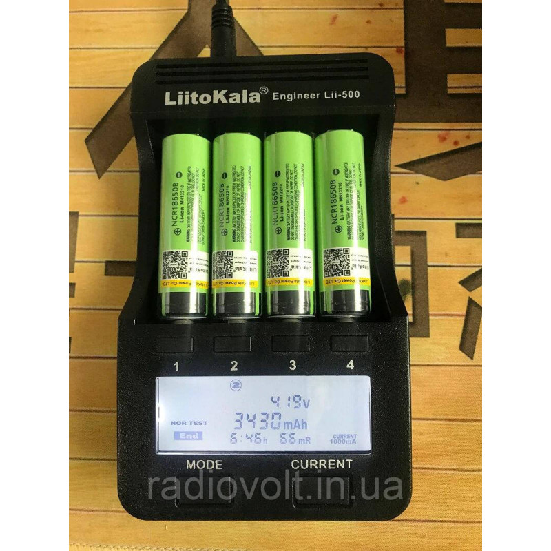 Li-ion акумулятор Panasonic NCR18650B 3400mAh