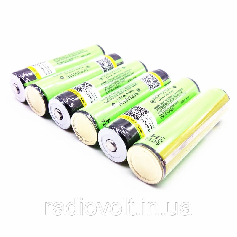 Li-ion акумулятор Panasonic NCR18650B 3400mAh 3.7 V із захистом