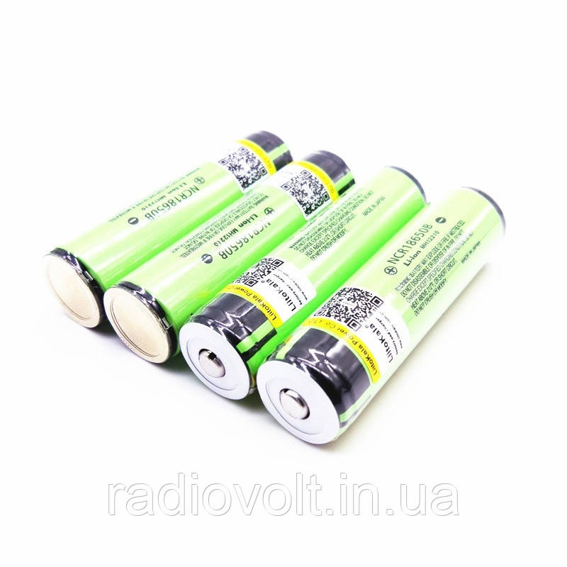 Li-ion акумулятор Panasonic NCR18650B 3400mAh 3.7 V із захистом