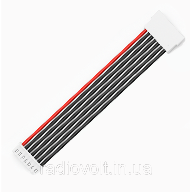 JST-XH 6S, 7pin, 22AWG, 30 см, тато + мама, подовжувач балансувального кабелю