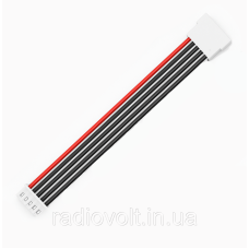 JST-XH 4S, 5pin, 22AWG, 30 см, тато + мама, подовжувач балансувального кабелю