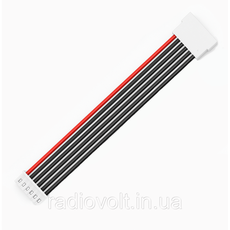 JST-XH 5S, 6pin, 22AWG, 30 см, тато + мама, подовжувач балансувального кабелю