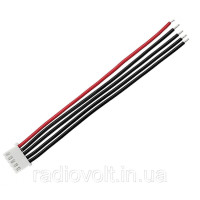 JST-XH 4S, 5pin, 22awg, 30 см балансувальний кабель силіконовий