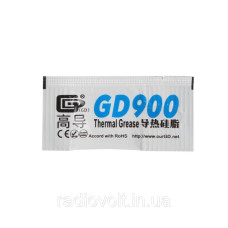 Термопаста GD460 срібляста силіконова 0.5 г, пакет