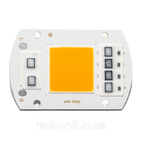 Светодиод LED 30Вт, 220В, Тёплый белый