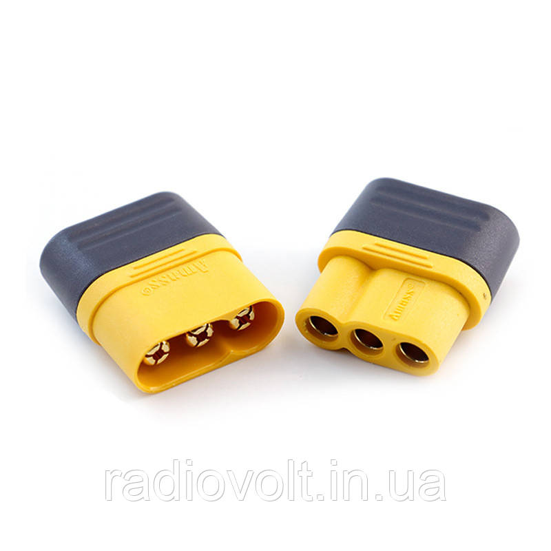 Роз'єм живлення MR60-F + MR60-М пара (тато +мама)