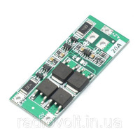 BMS 2S 20A 8,4В Контролер заряду-розряду Li-ion батарей, з балансуванням