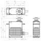 Сервопривод 150кг, серва DES-150, 180 градусів цифрова для Arduino ARM PIC