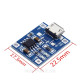 TP4056 Модуль заряду Li-ion акумуляторів, MicroUSB