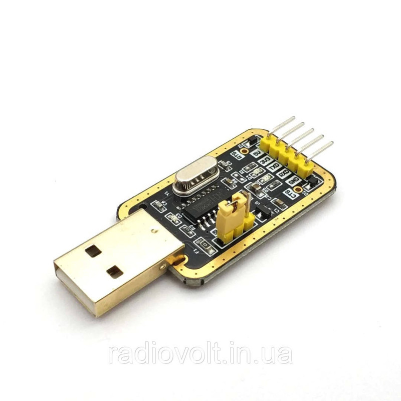 USB - TTL конвертер CH340G 3.3/5В USB (UART RS232 TTL)
