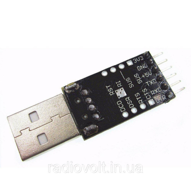 USB - TTL конвертер CP2102 3.3/5В USB (UART RS232 TTL)