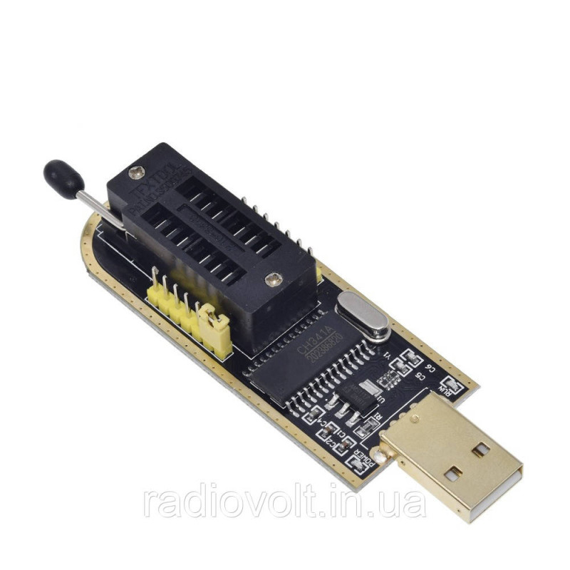 USB-програматор CH341A для EEPROM і FLASH мікросхем 24, 25 серій