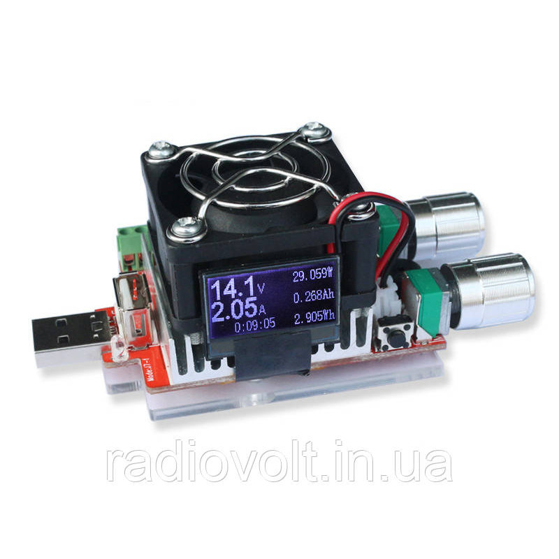 USB-тестер з 35Вт електронної навантаженням QC2.0/3.0