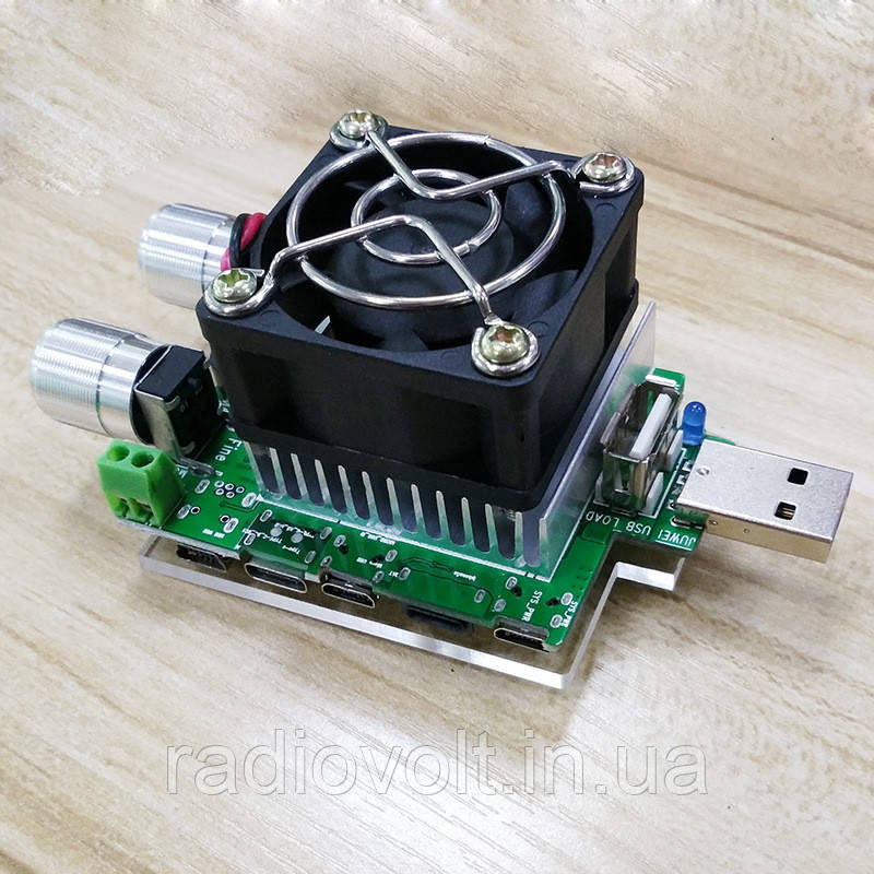 USB-тестер з 35Вт електронної навантаженням QC2.0/3.0