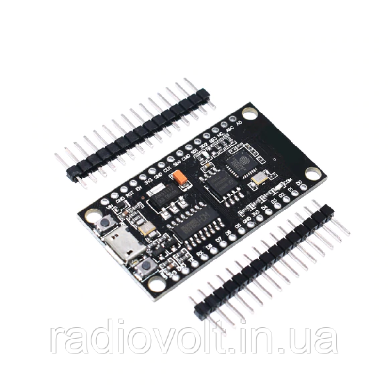 WI-FI модуль NodeMCU Lua V3, ESP8266 + 32 МБ flash, CH340