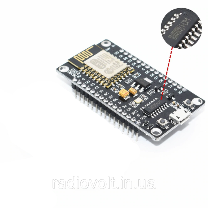 WI-FI модуль NodeMCU Lua V3, ESP8266, CH340